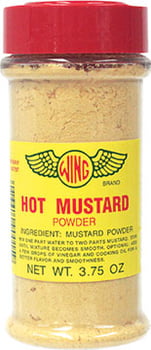 Wing Brand Mustard Powder - 3.75 oz