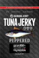 Ahi Jerky Peppered 2oz Bags - Pack of 10