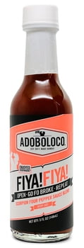 Sauces & Marinades Adoboloco Fiya!Fiya! -3X Very Hot Sauce 5oz