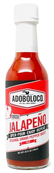 Adoboloco Jalapenos -Mild Hot Sauce 5oz