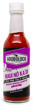 Sauces & Marinades Adoboloco Maui No Ka Oi -2X Very Hot Sauce 5oz