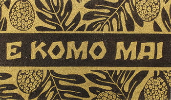 Aloha Mat - E Komo Mai Ulu