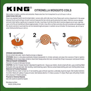 Citronella Mosquito Coils