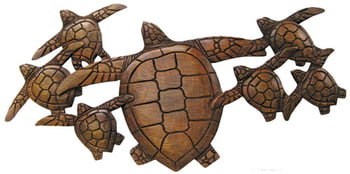 Wood 7 Turtle
