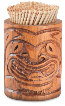 Kitchen Helpers Tiki Toothpick Holder 2.5" x 2"